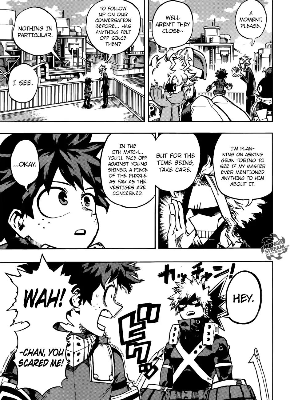 Boku no Hero Academia Chapter 202 page 4 - Chapter 202: 3rd Set