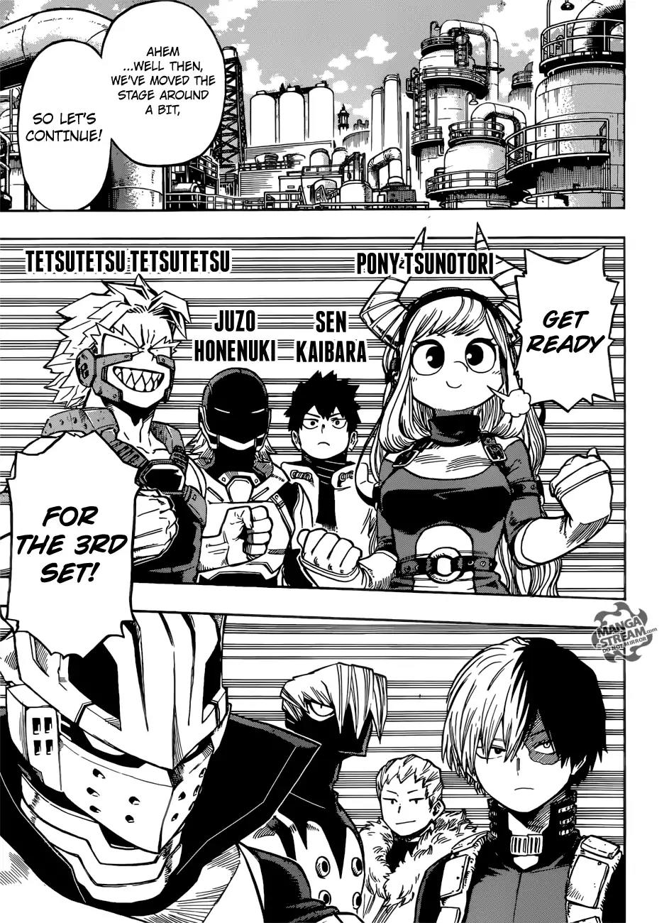 Boku no Hero Academia Chapter 202 page 6 - Chapter 202: 3rd Set