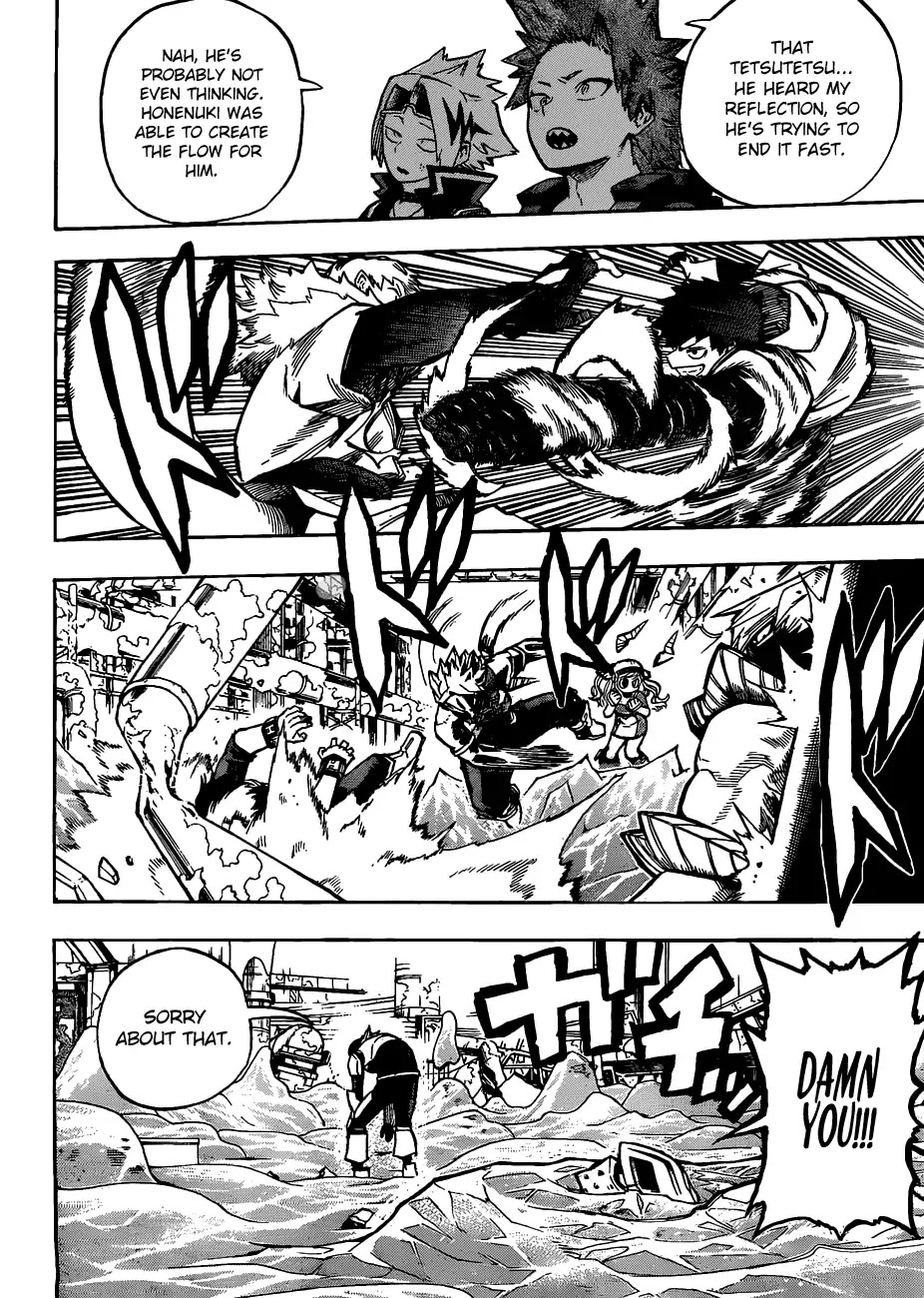 Boku no Hero Academia Chapter 203 page 12 - Chapter 203: The Flexible Juzo Honenuki