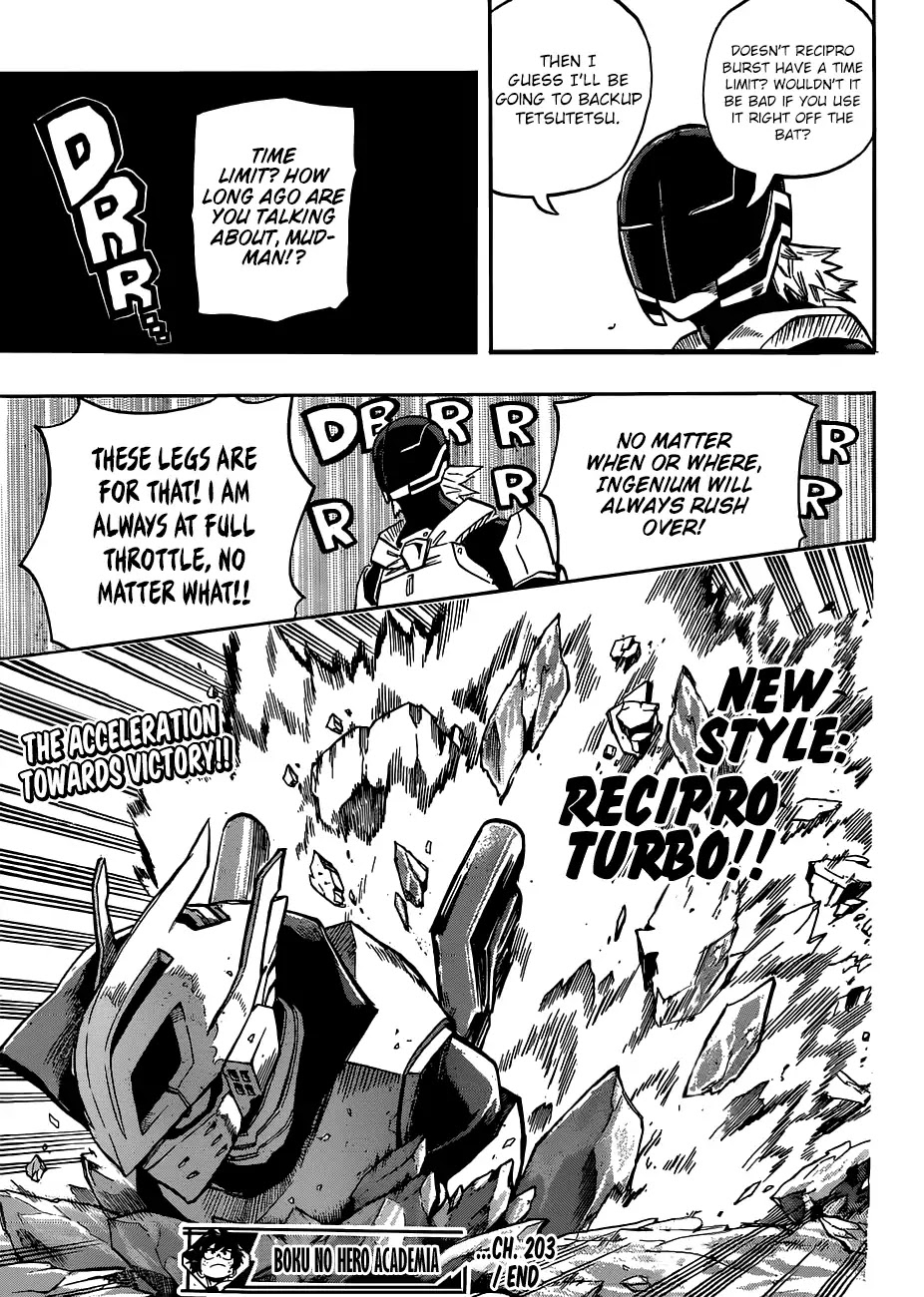Boku no Hero Academia Chapter 203 page 13 - Chapter 203: The Flexible Juzo Honenuki