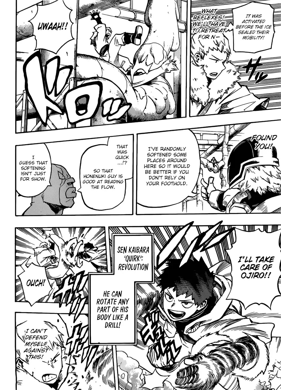 Boku no Hero Academia Chapter 203 page 8 - Chapter 203: The Flexible Juzo Honenuki