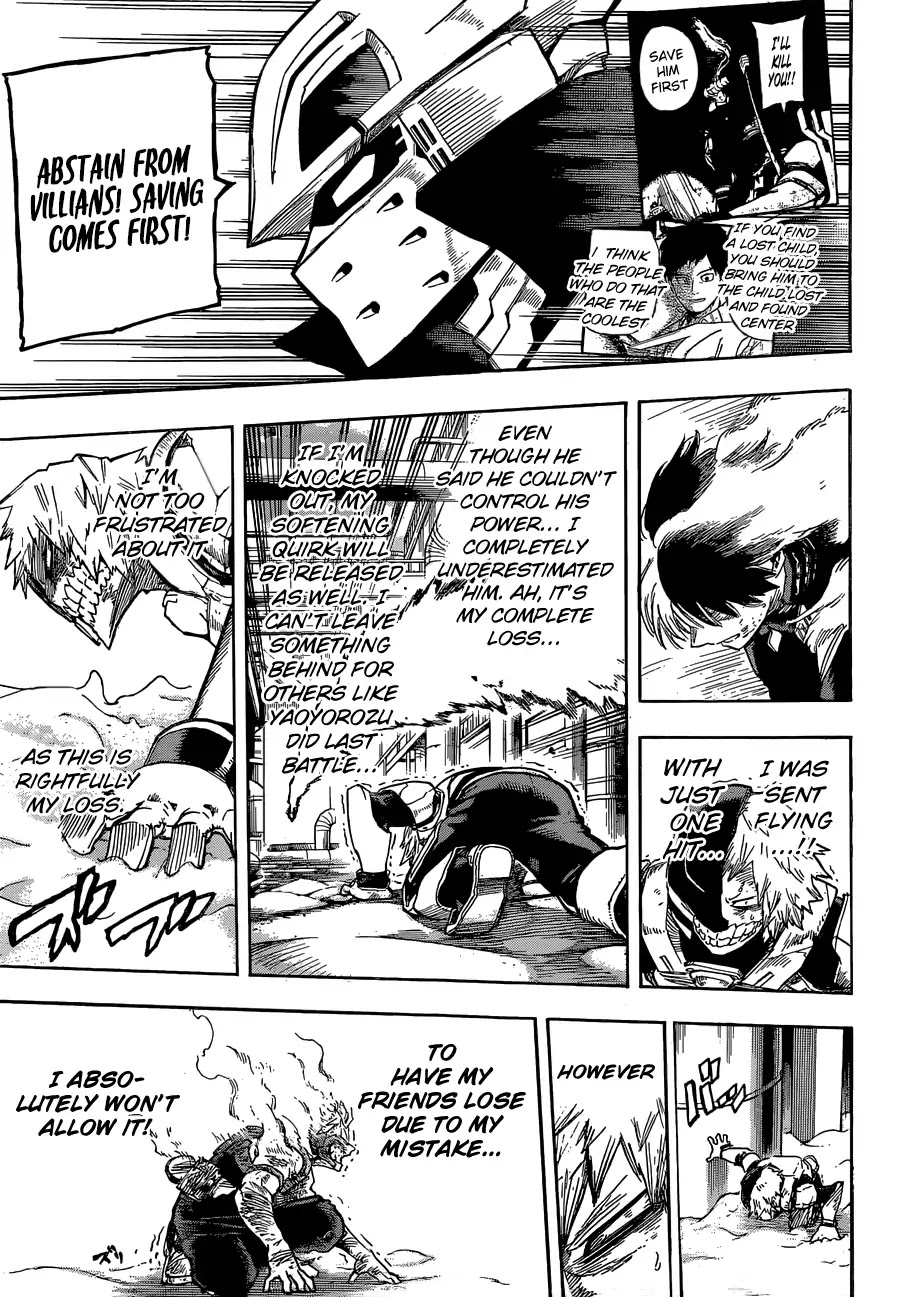 Boku no Hero Academia Chapter 205 page 14 - Chapter 205: A detour