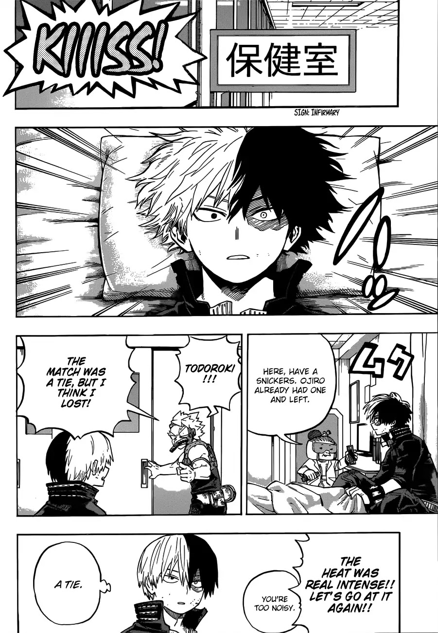 Boku no Hero Academia Chapter 206 page 11 - Chapter 206: The Conclusion of the Third Round