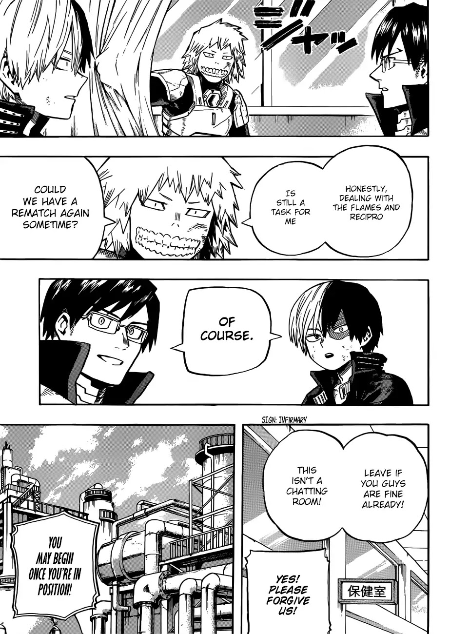 Boku no Hero Academia Chapter 206 page 14 - Chapter 206: The Conclusion of the Third Round