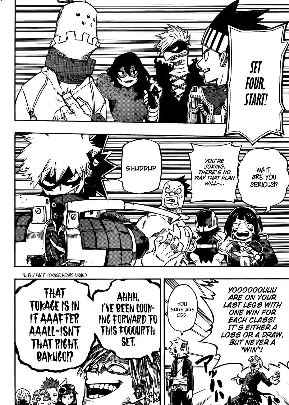 Boku no Hero Academia Chapter 206 page 15 - Chapter 206: The Conclusion of the Third Round