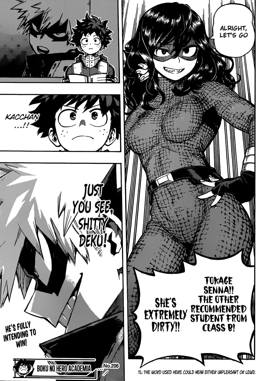 Boku no Hero Academia Chapter 206 page 16 - Chapter 206: The Conclusion of the Third Round
