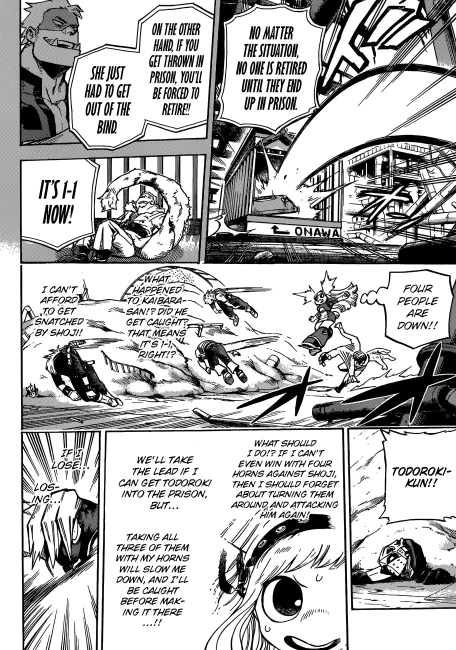Boku no Hero Academia Chapter 206 page 7 - Chapter 206: The Conclusion of the Third Round