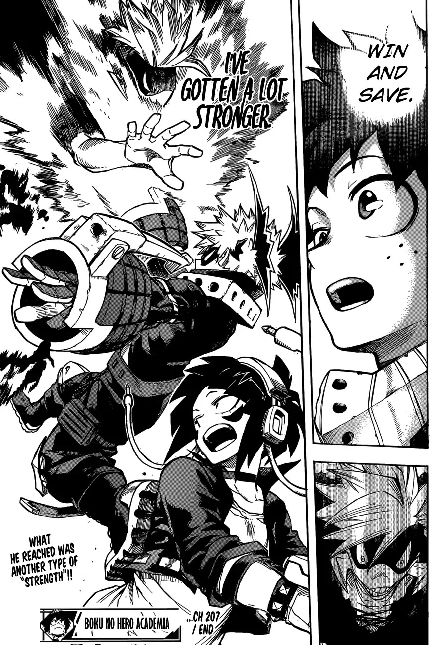 Boku no Hero Academia Chapter 207 page 14 - Chapter 207: Preemptive Victory!