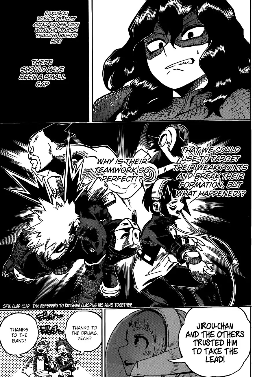 Boku no Hero Academia Chapter 208 page 11 - Chapter 208: The Results of Round 4