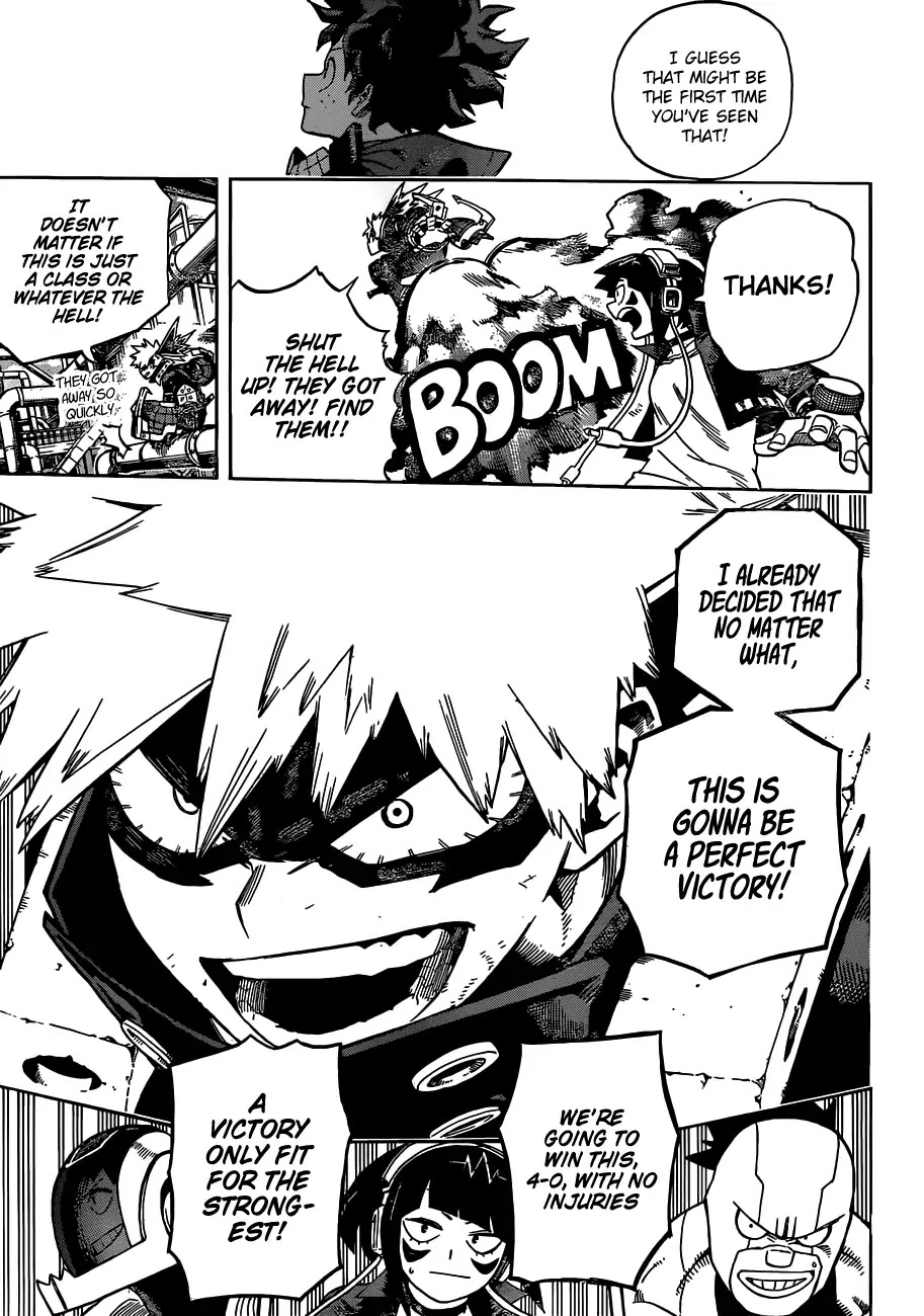 Boku no Hero Academia Chapter 208 page 4 - Chapter 208: The Results of Round 4
