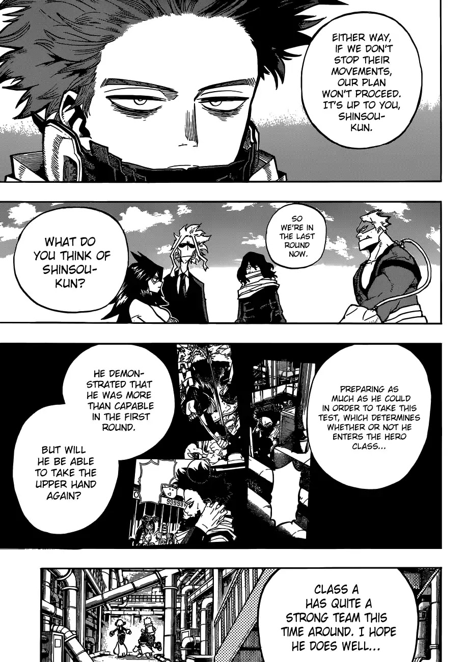 Boku no Hero Academia Chapter 209 page 10 - Chapter 209: The Start of the 5th Round