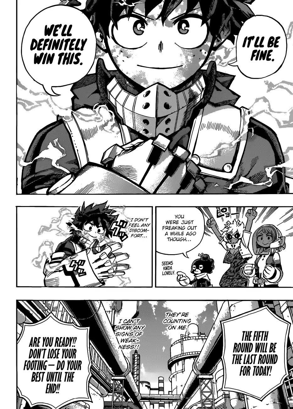 Boku no Hero Academia Chapter 209 page 13 - Chapter 209: The Start of the 5th Round