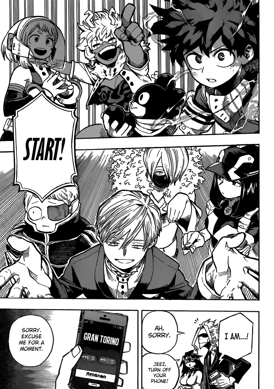 Boku no Hero Academia Chapter 209 page 14 - Chapter 209: The Start of the 5th Round