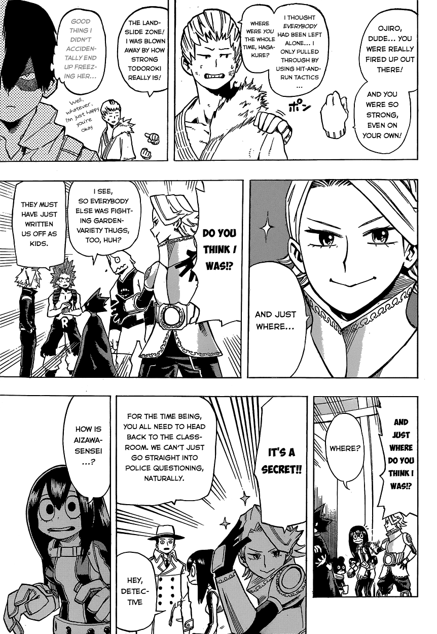 Boku no Hero Academia Chapter 21 page 11 - Chapter 21: Upon Each of Their Chests
