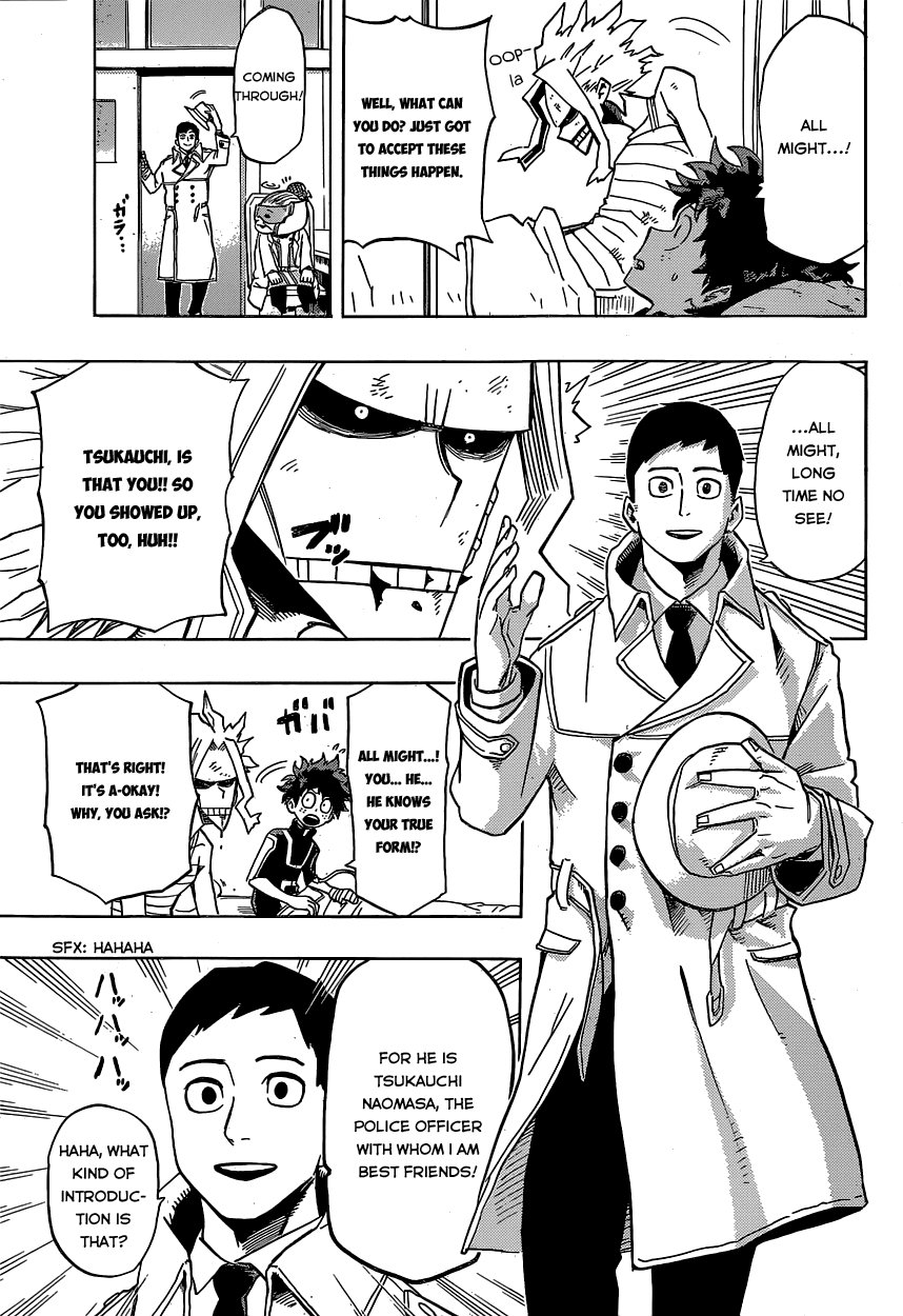 Boku no Hero Academia Chapter 21 page 15 - Chapter 21: Upon Each of Their Chests
