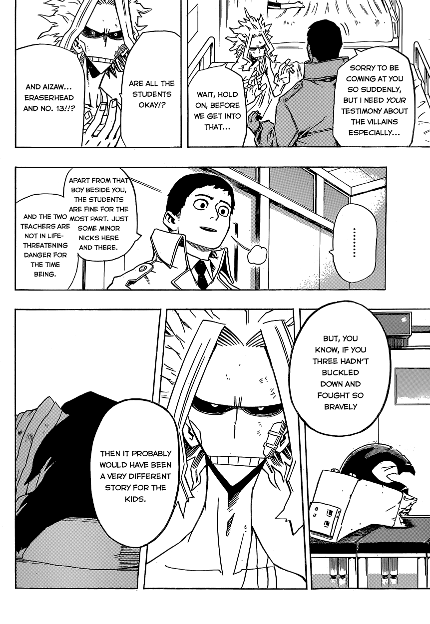 Boku no Hero Academia Chapter 21 page 16 - Chapter 21: Upon Each of Their Chests