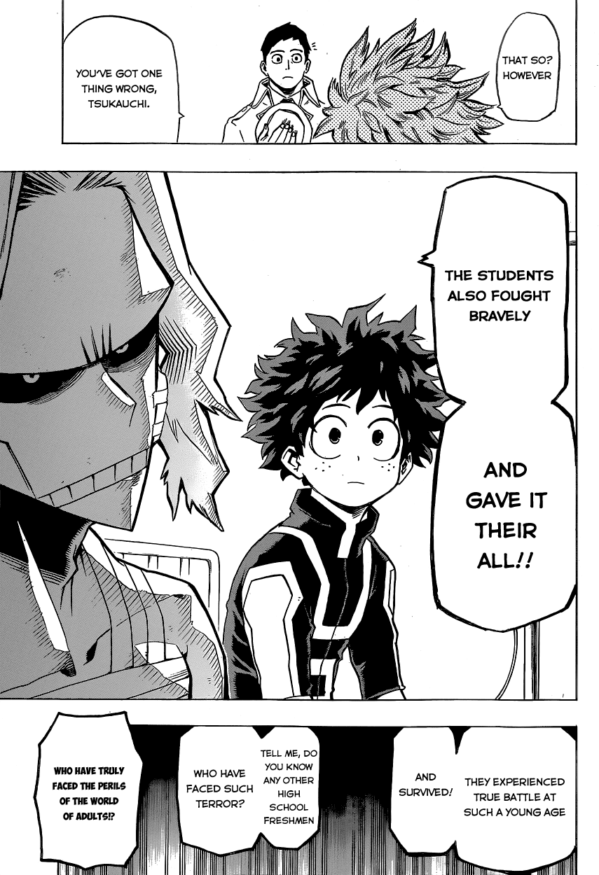 Boku no Hero Academia Chapter 21 page 17 - Chapter 21: Upon Each of Their Chests