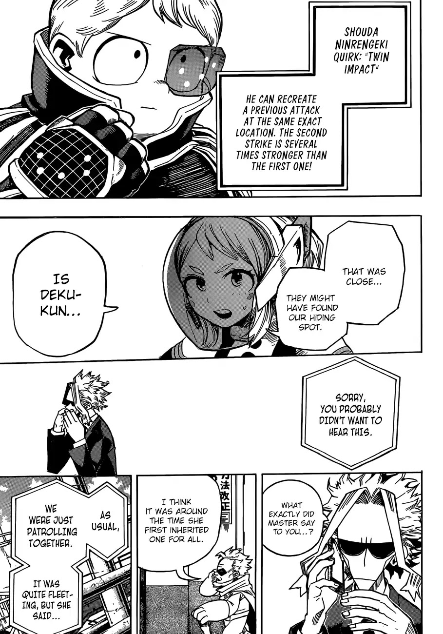Boku no Hero Academia Chapter 210 page 14 - Chapter 210: A Dream about One For All