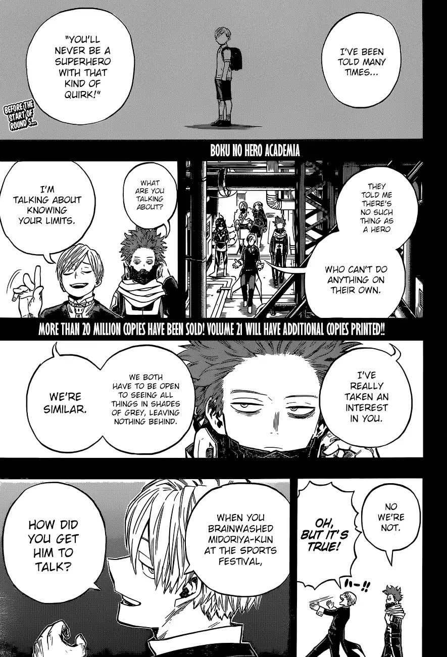 Boku no Hero Academia Chapter 211 page 1 - Chapter 211: An Inheritance