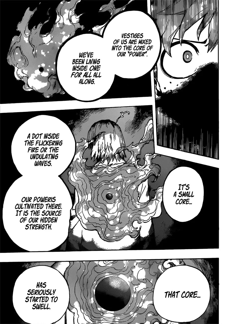 Boku no Hero Academia Chapter 213 page 4 - Chapter 213: Whereabouts of the soul