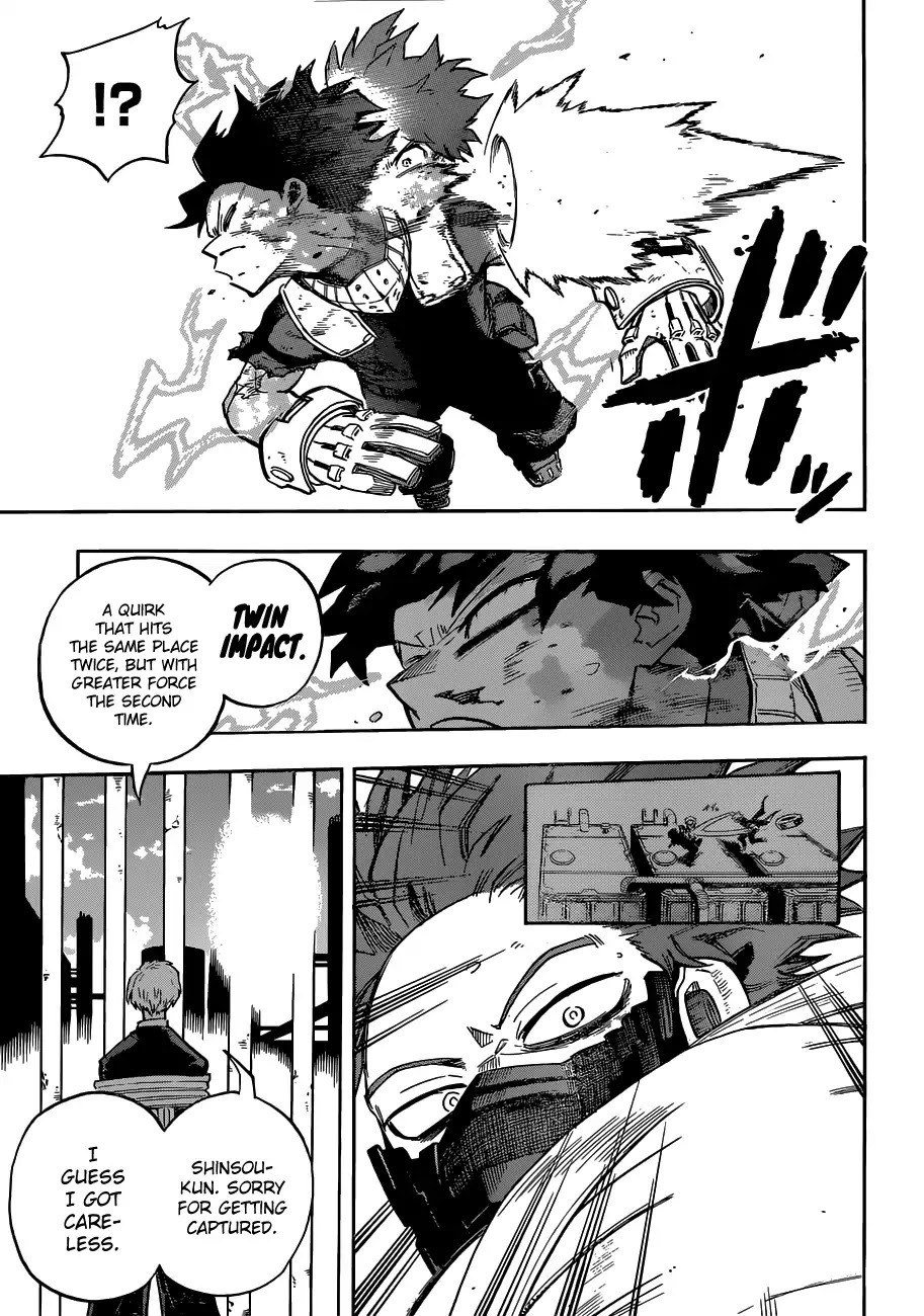 Boku no Hero Academia Chapter 215 page 10 - Chapter 215: The final chapter! Midoriya vs. Shinsou!