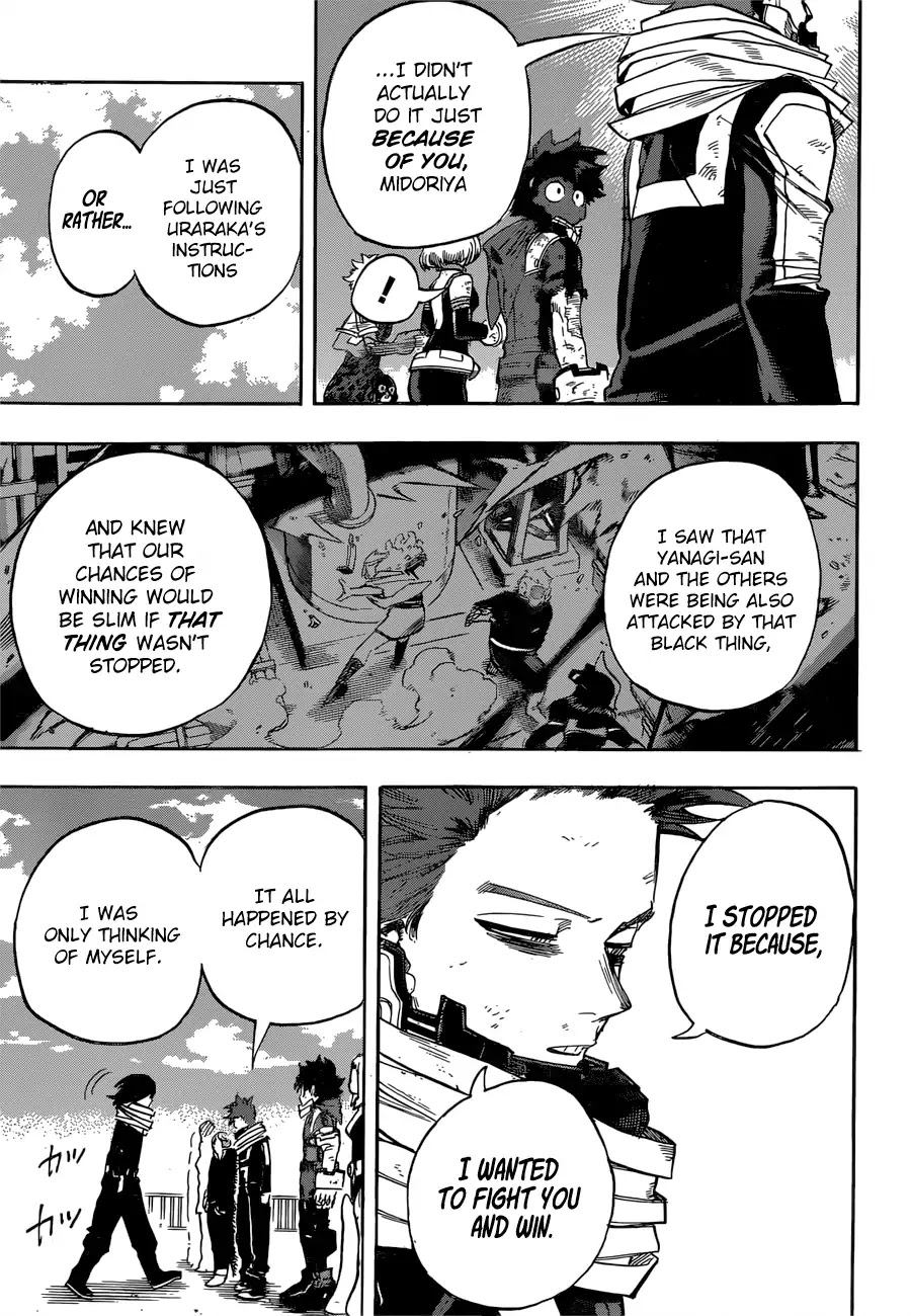 Boku no Hero Academia Chapter 216 page 10 - Chapter 216: Final Results! Class A Versus Class B
