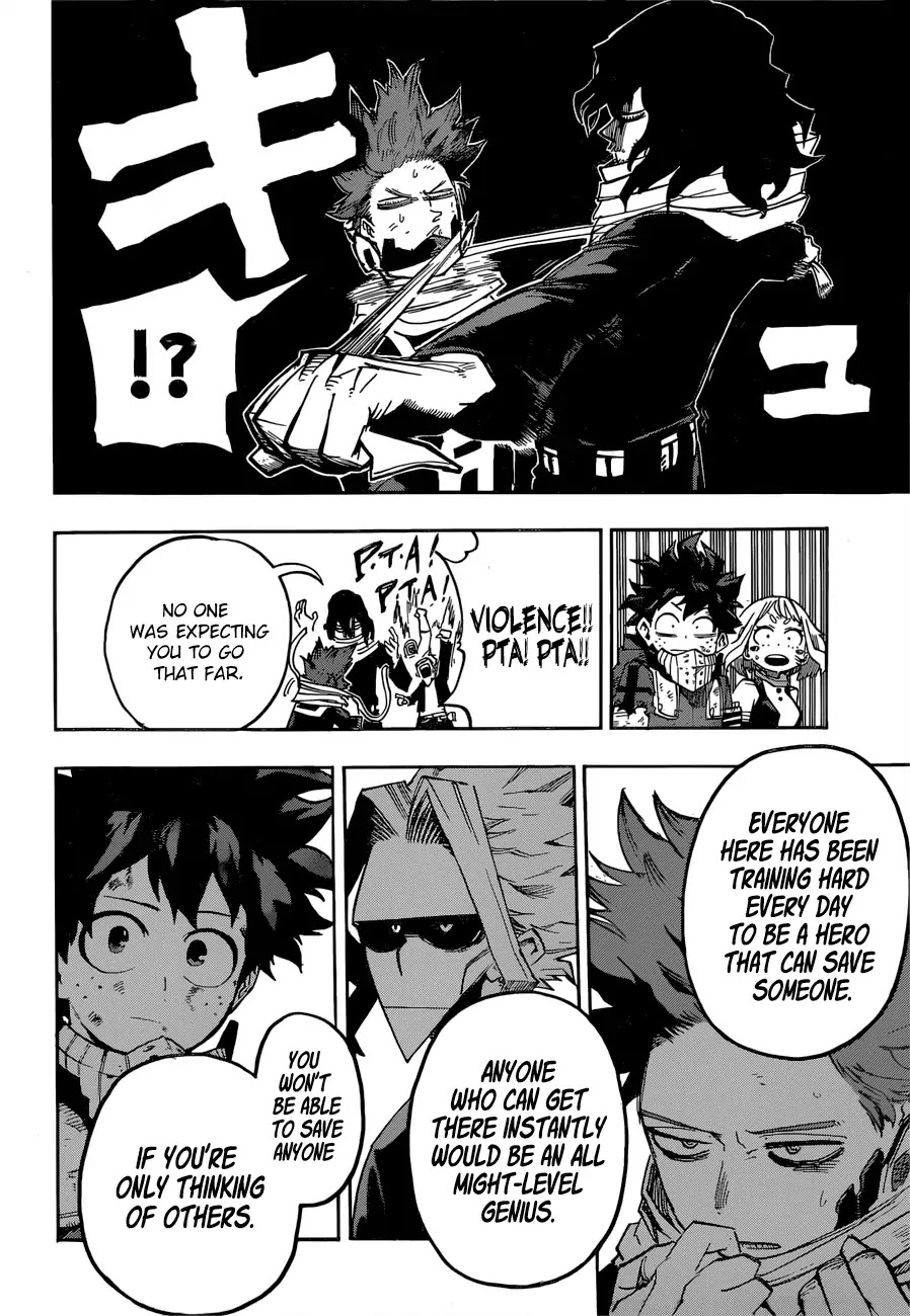 Boku no Hero Academia Chapter 216 page 11 - Chapter 216: Final Results! Class A Versus Class B