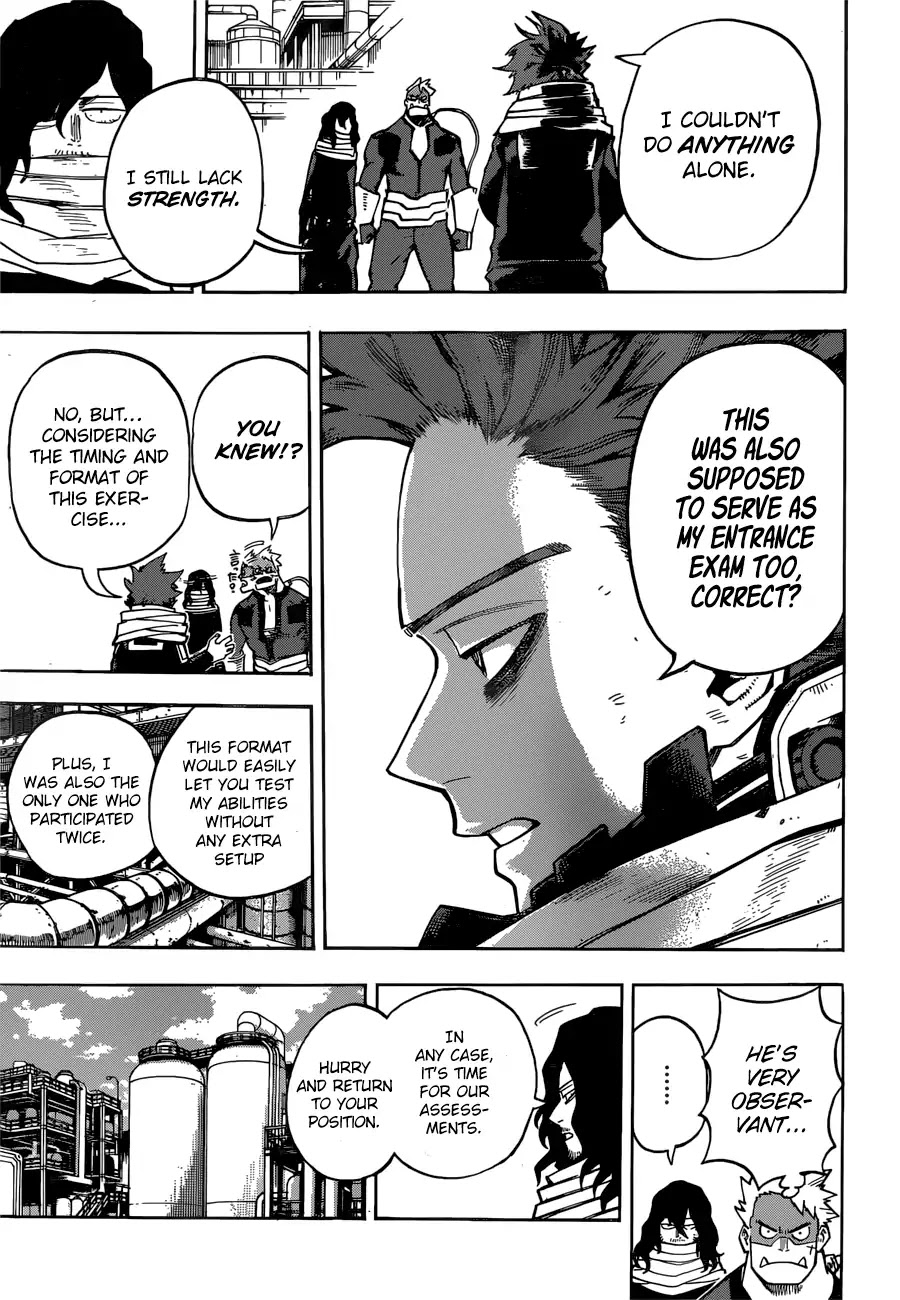 Boku no Hero Academia Chapter 216 page 6 - Chapter 216: Final Results! Class A Versus Class B