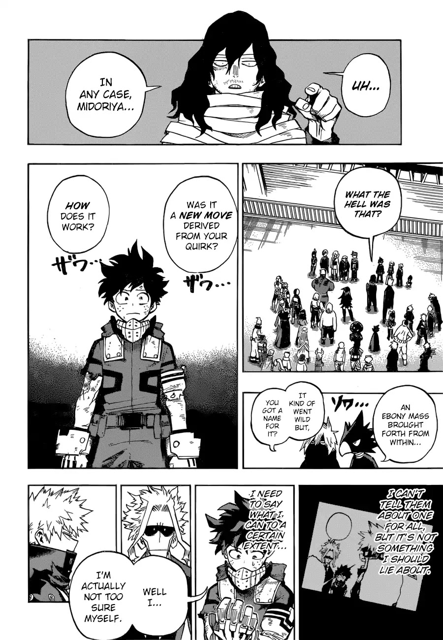 Boku no Hero Academia Chapter 216 page 7 - Chapter 216: Final Results! Class A Versus Class B