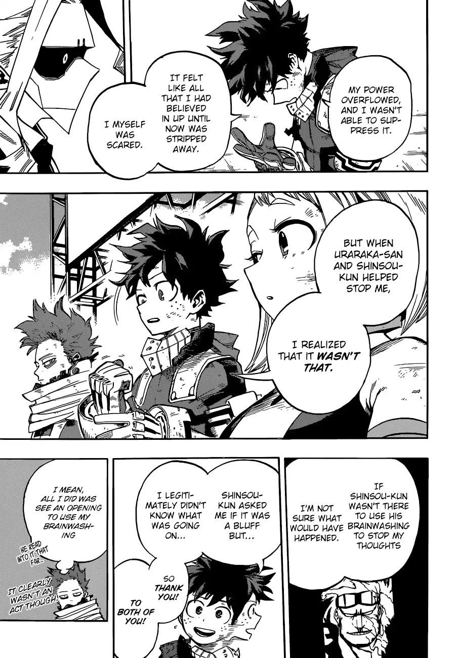 Boku no Hero Academia Chapter 216 page 8 - Chapter 216: Final Results! Class A Versus Class B