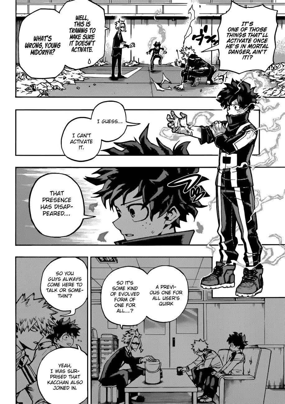 Boku no Hero Academia Chapter 217 page 3 - Chapter 217: A New Power and All For One