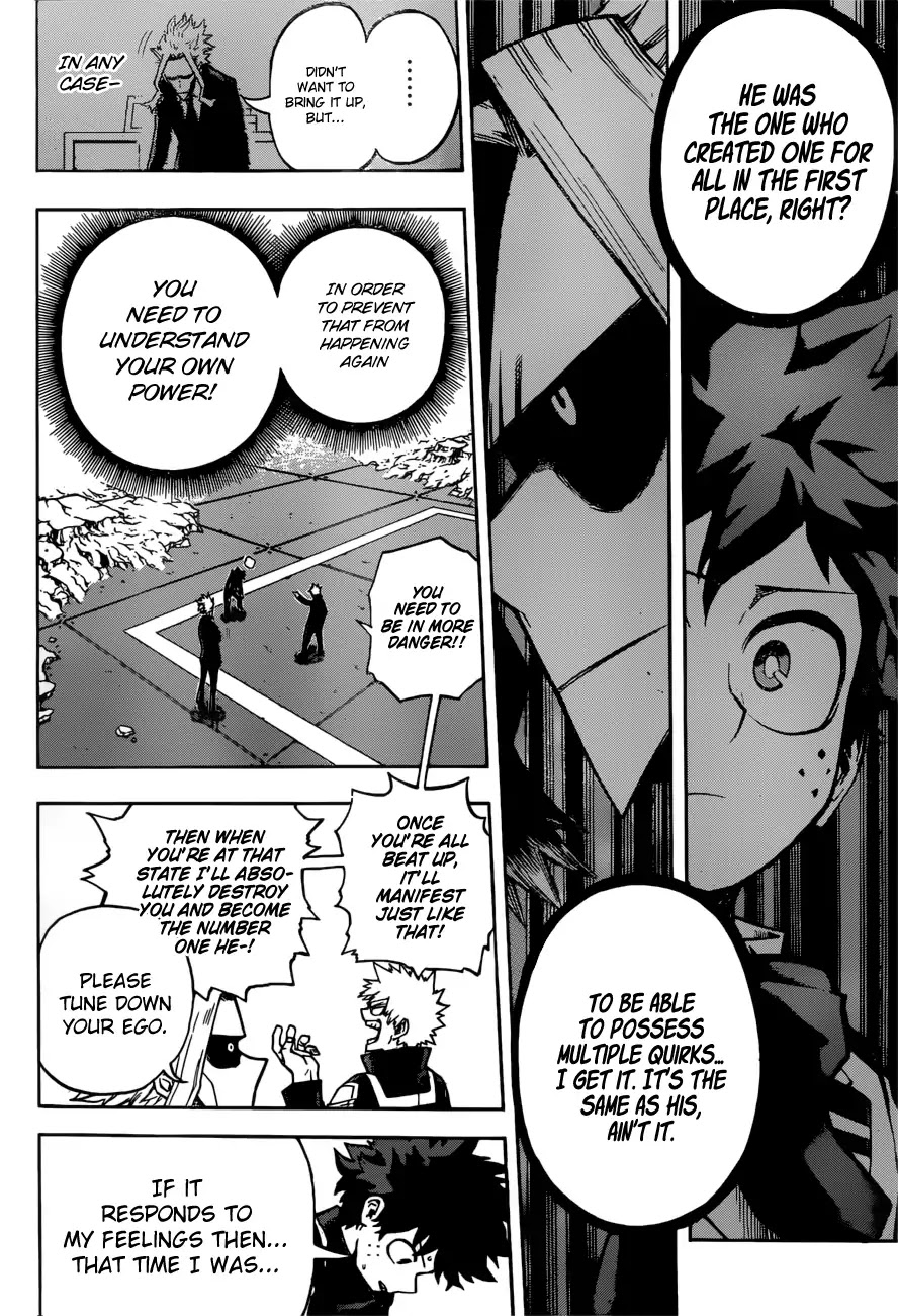 Boku no Hero Academia Chapter 217 page 5 - Chapter 217: A New Power and All For One