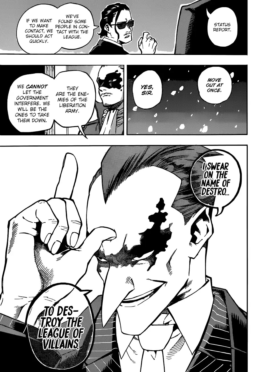 Boku no Hero Academia Chapter 218 page 12 - Chapter 218: The Special Abilities Liberation Army