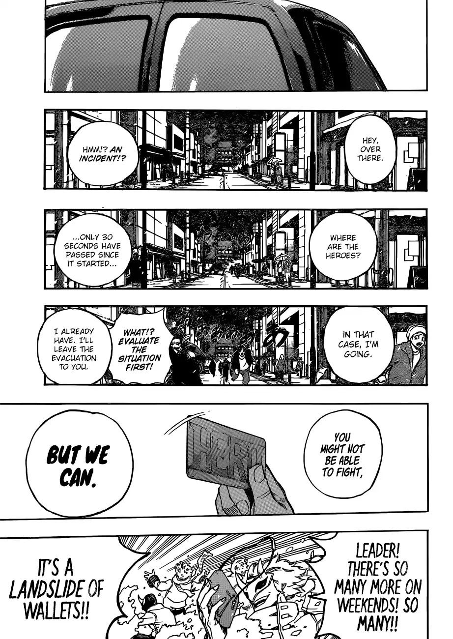 Boku no Hero Academia Chapter 218 page 14 - Chapter 218: The Special Abilities Liberation Army