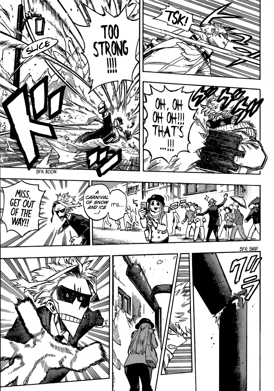 Boku no Hero Academia Chapter 219 page 6 - Chapter 219: Go! Slide n’ Go!