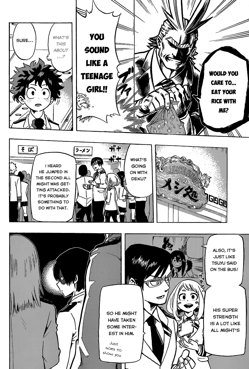 Boku no Hero Academia Chapter 22 page 17 - Chapter 22: So That's What It's About, Uraraka!