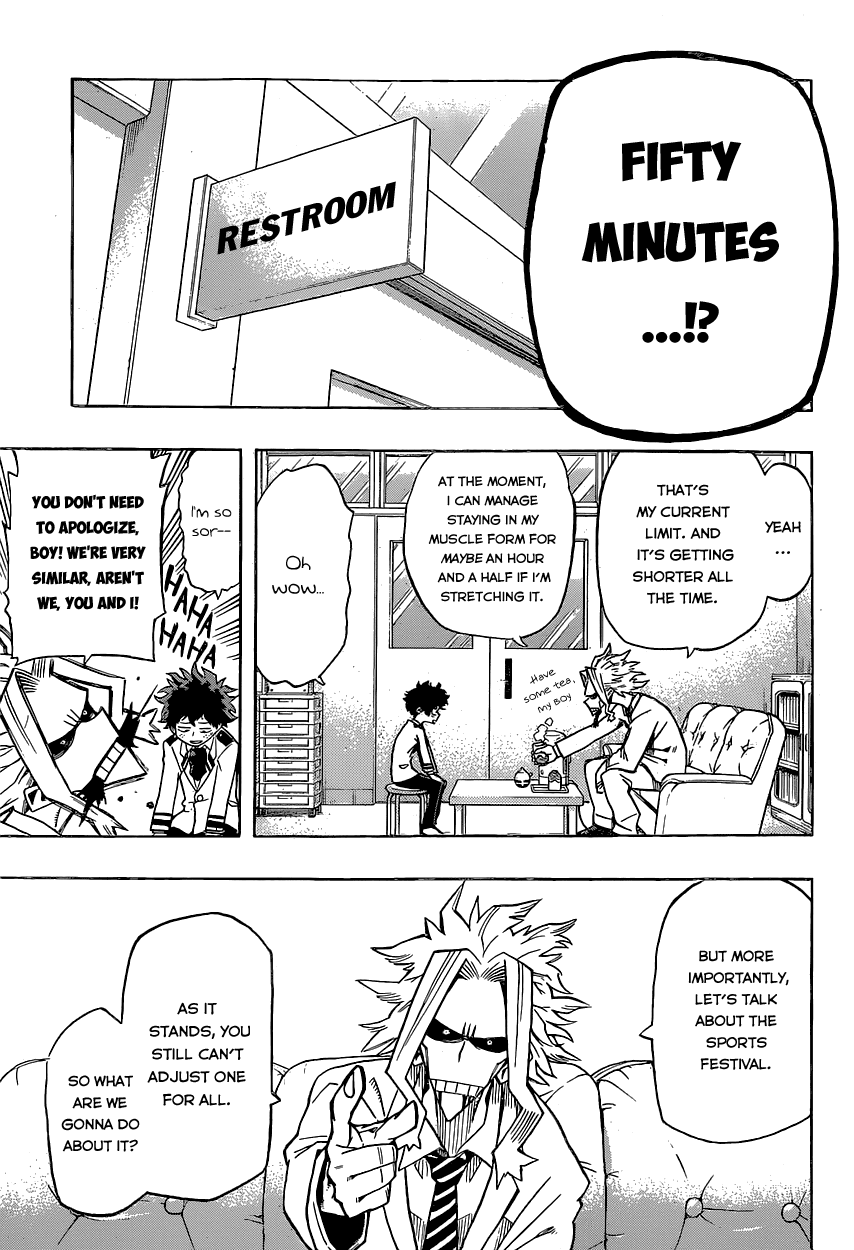 Boku no Hero Academia Chapter 22 page 18 - Chapter 22: So That's What It's About, Uraraka!