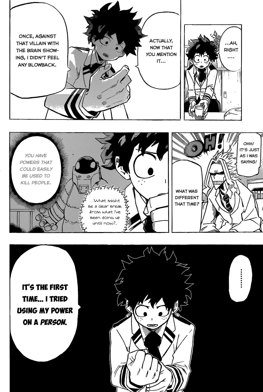 Boku no Hero Academia Chapter 22 page 19 - Chapter 22: So That's What It's About, Uraraka!