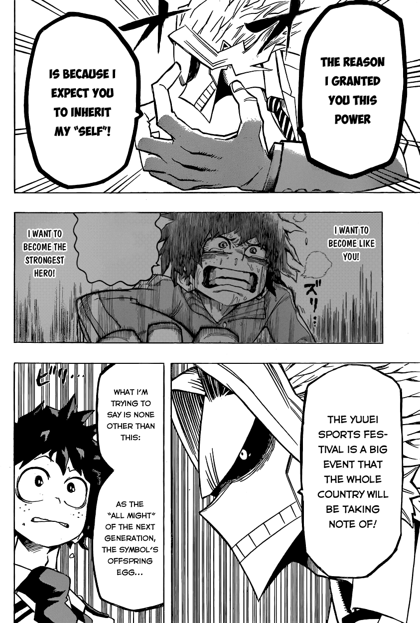 Boku no Hero Academia Chapter 22 page 21 - Chapter 22: So That's What It's About, Uraraka!