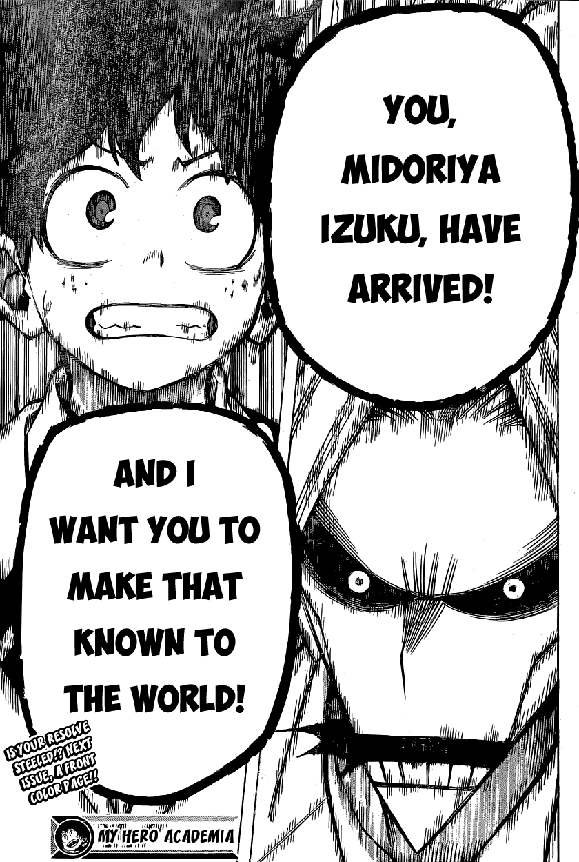 Boku no Hero Academia Chapter 22 page 22 - Chapter 22: So That's What It's About, Uraraka!