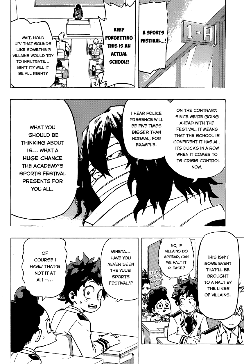 Boku no Hero Academia Chapter 22 page 9 - Chapter 22: So That's What It's About, Uraraka!