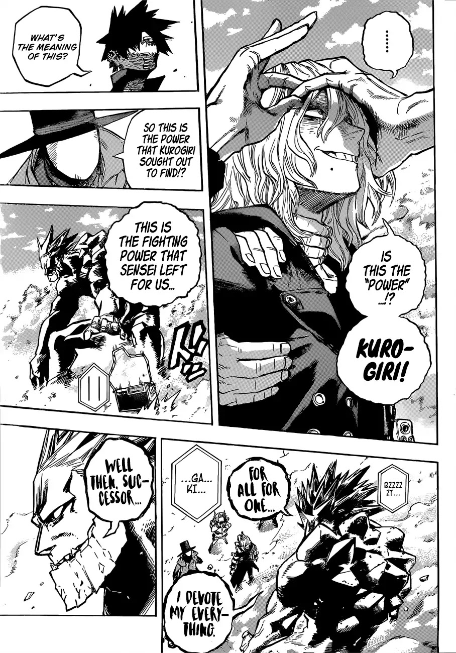 Boku no Hero Academia Chapter 220 page 14 - Chapter 220: My Villain Academia