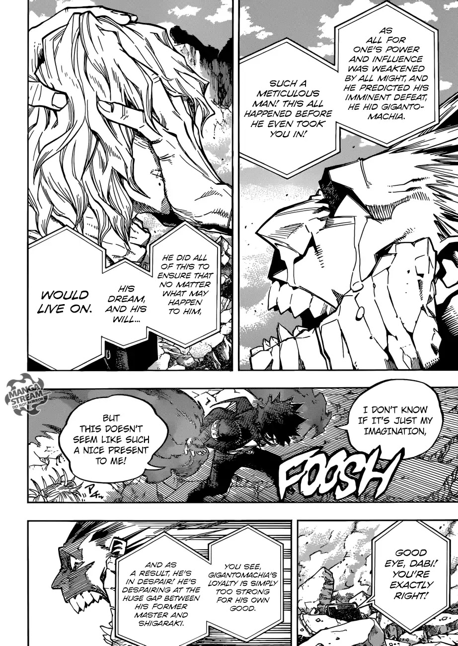 Boku no Hero Academia Chapter 221 page 4 - Chapter 221: All For One's Parting Gift