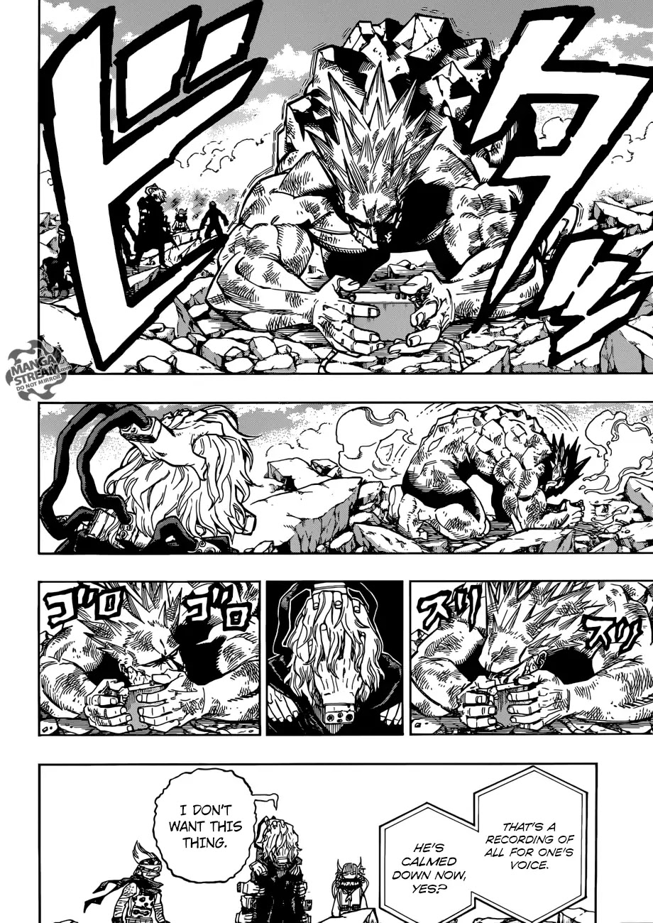 Boku no Hero Academia Chapter 221 page 6 - Chapter 221: All For One's Parting Gift