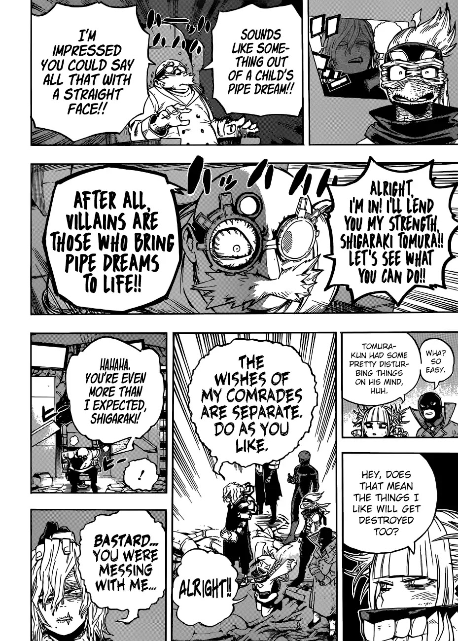 Boku no Hero Academia Chapter 222 page 10 - Chapter 222: Shigaraki Tomura: Distortion
