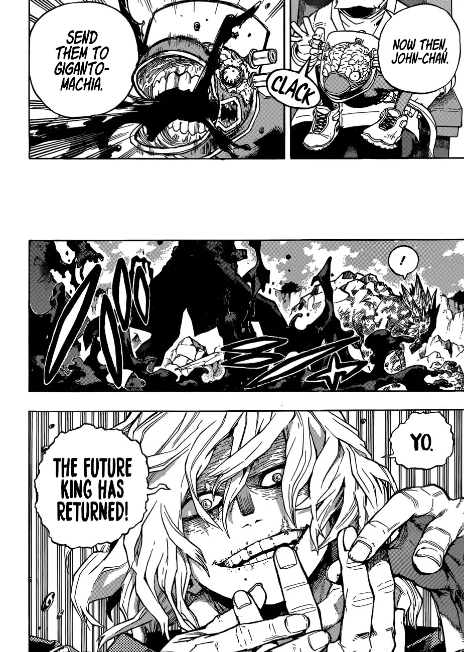 Boku no Hero Academia Chapter 222 page 14 - Chapter 222: Shigaraki Tomura: Distortion