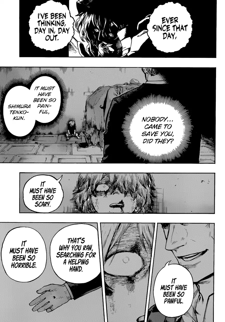 Boku no Hero Academia Chapter 222 page 4 - Chapter 222: Shigaraki Tomura: Distortion
