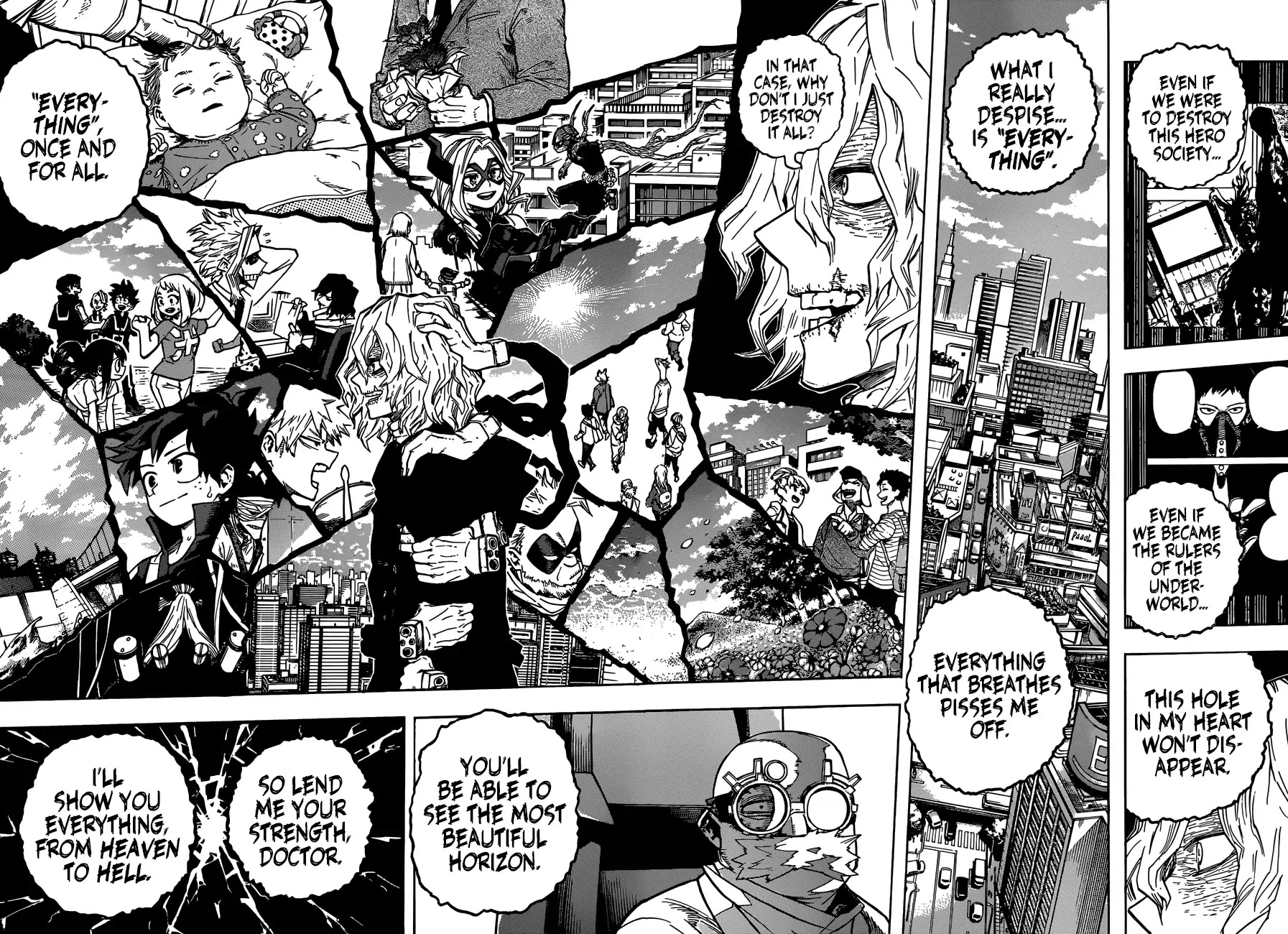 Boku no Hero Academia Chapter 222 page 9 - Chapter 222: Shigaraki Tomura: Distortion
