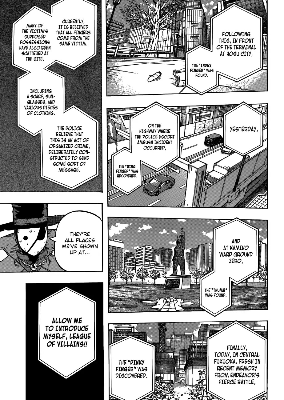Boku no Hero Academia Chapter 223 page 10 - Chapter 223: A Cockroach