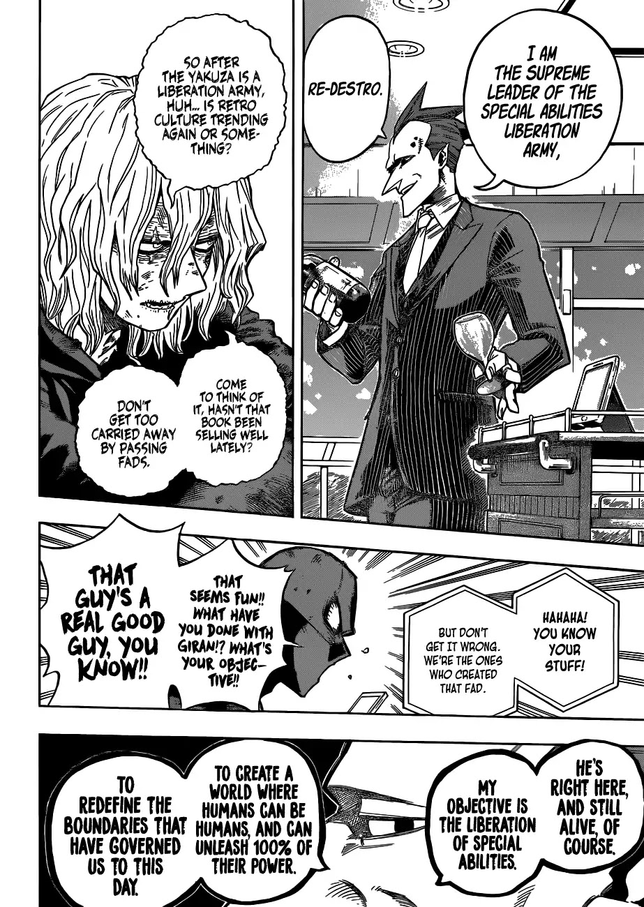 Boku no Hero Academia Chapter 223 page 11 - Chapter 223: A Cockroach